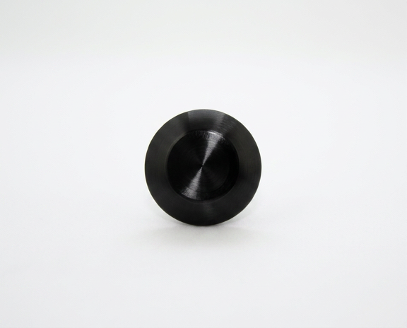 Classic black tactile warning stud