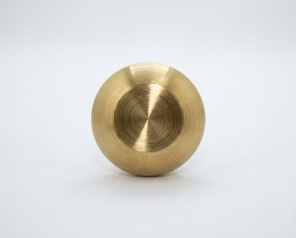Classic brass tactile warning stud